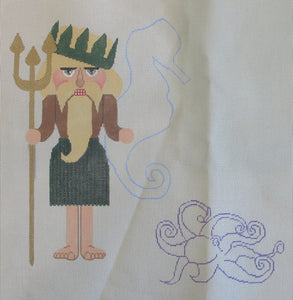 King Neptune Kitted w/Stitch Guide & Fibers