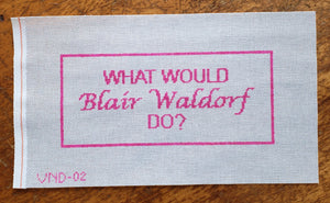 What Would Blair Do? Pink